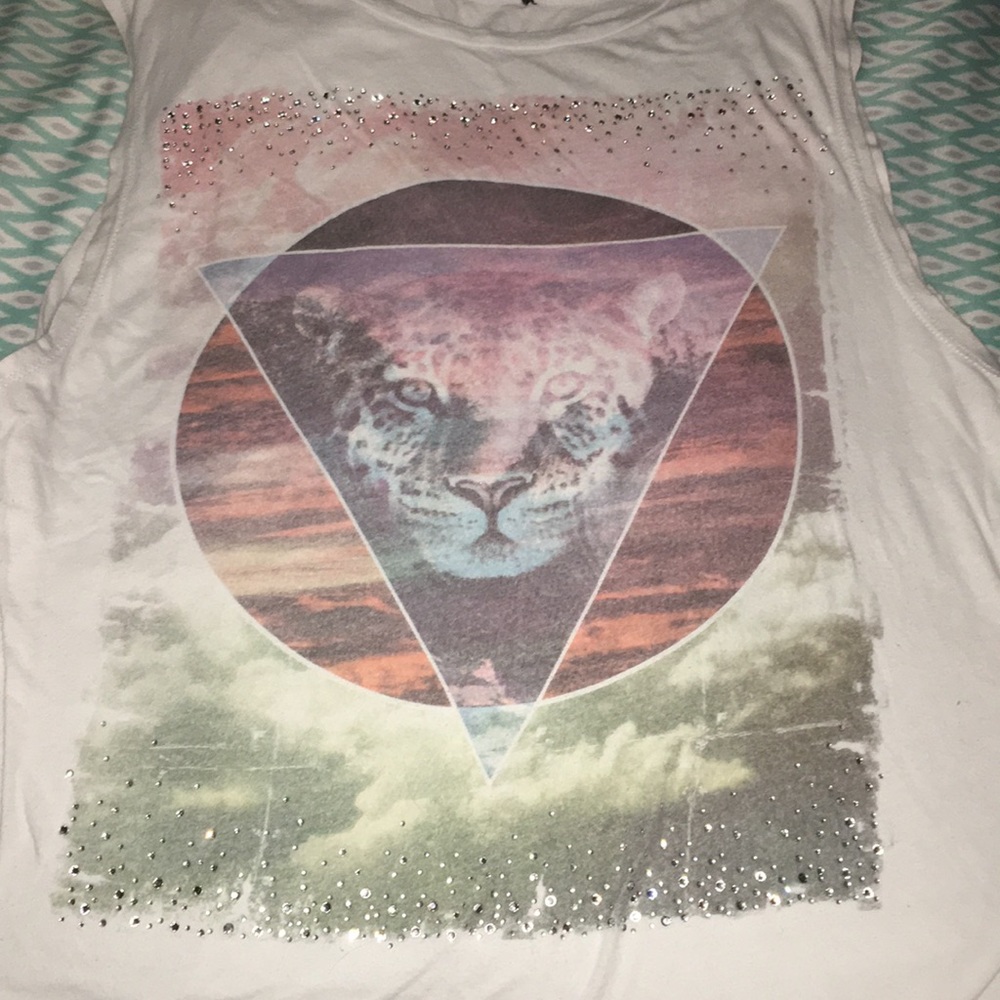 Cute Graphic Tank.